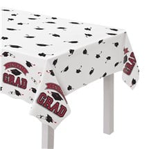 Red Graduation Table Cover